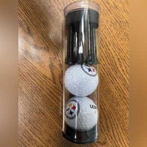 Pittsburgh Steelers Golf Balls + Tees Combo Pack